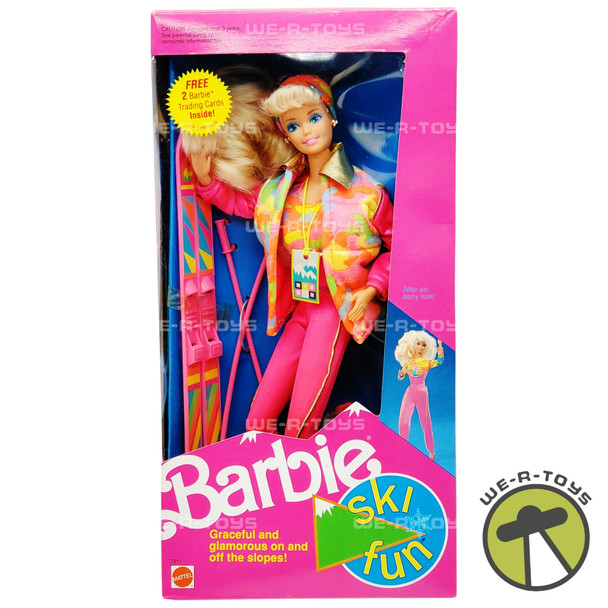 Ski Fun Barbie Doll 1991 Mattel 7511 NEW
