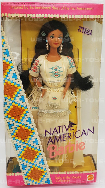 Barbie Native American Doll Mattel 1992 No. 1753 NEW