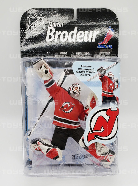 NHL New Jersey Devils #30 Martin Brodeur Action Figure McFarlane 2009 NEW