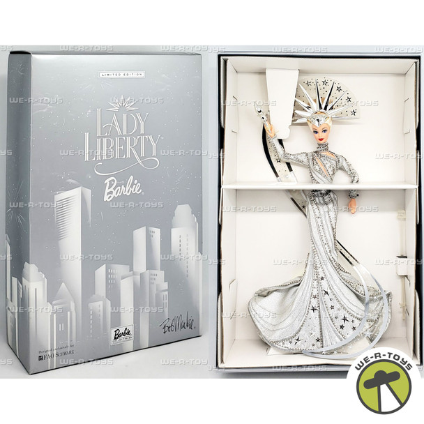 Barbie Bob Mackie Lady Liberty Doll F.A.O. Schwarz Exclusive 200 Mattel 26934