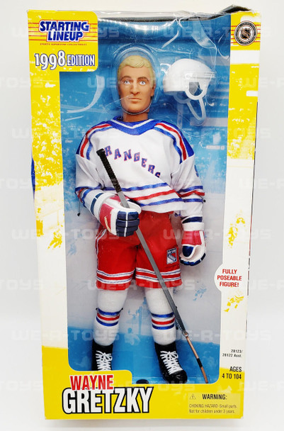 NHL Starting Lineup New York Rangers #99 Wayne Gretzky Figure Kenner 1998 #28123 NEW