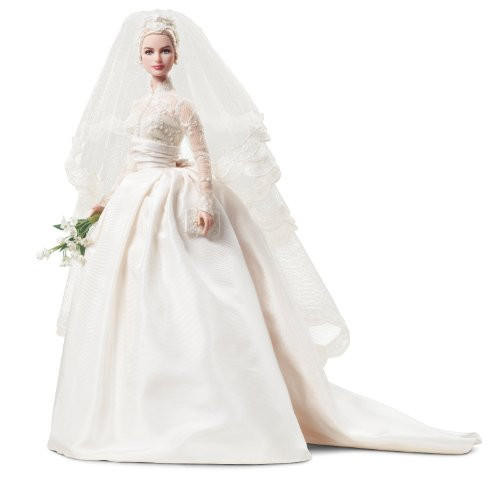 Barbie as Grace Kelly The Bride Doll Gold Label Silkstone Body Mattel 2011 NEW