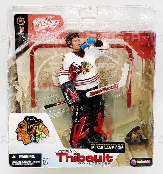 NHL Chicago Blackhawks #41 Jocelyn Thibault Action Figure McFarlane 2002 NEW