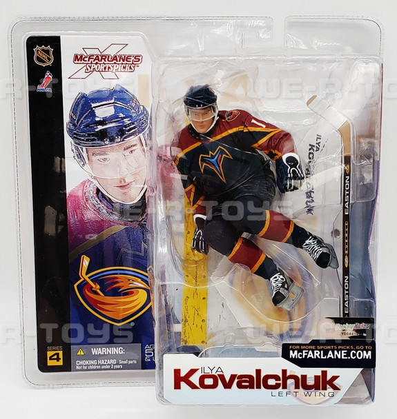 NHL Atlanta Thrashers #17 Ilya Kovalchuk Left Wing Figure McFarlane 2002 NEW
