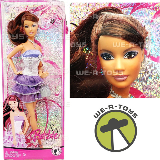 Barbie Fashion Fever Teresa Doll Mattel 2008 M9325 NEW