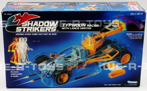 Shadow Strikers Typhoon Racer With Lance Heston Figure Kenner 1990 No. 59030 NEW