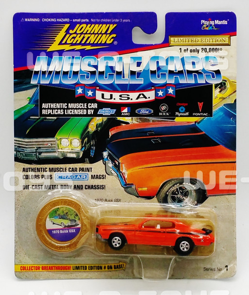 Johnny Lightning Series 1 Muscle Cars U.S.A. 1970 Buick GSX Vehicle 1996 NRFP