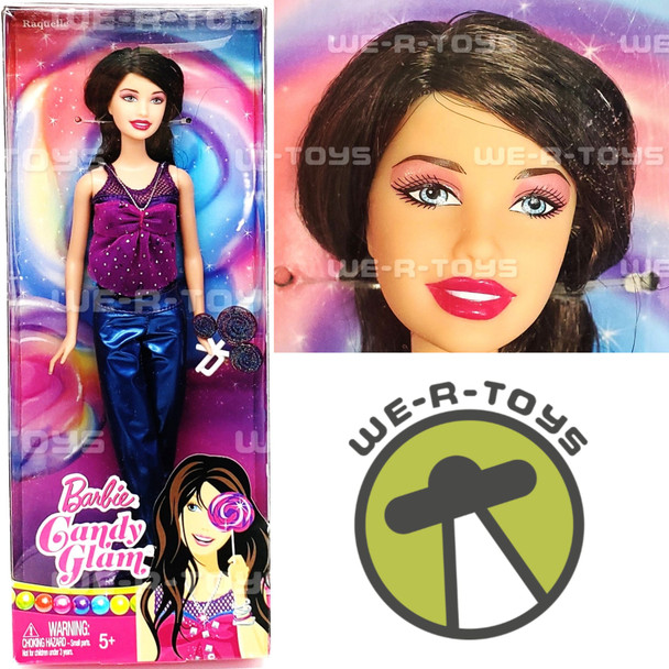 Barbie Candy Glam Raquelle Doll Mattel 2008 #R7397 NEW