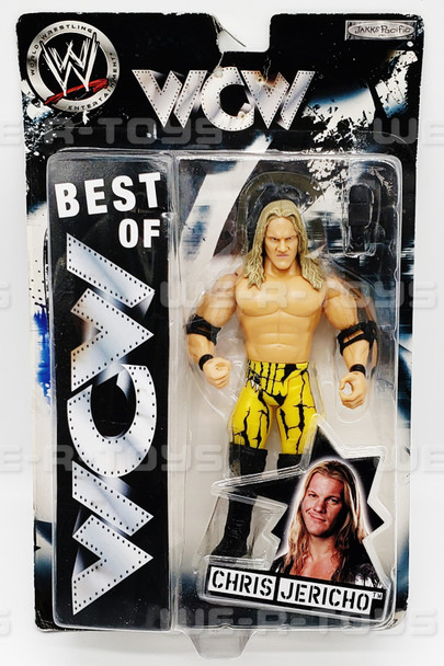 World Championship Wrestling Chris Jericho Action Figure Jakks Pacific 2005 NEW