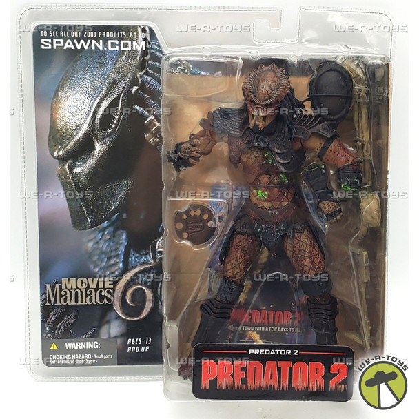 Predator Movie Maniacs Predator 2 Action Figure McFarlane 1992 NRFP