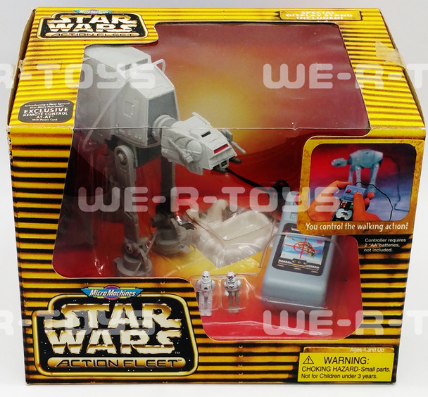 Star Wars Micro Machines Action Fleet Imperial AT-AT Remote Control Vehicle NEW