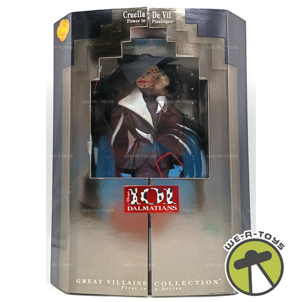 Cruella De Vil Disney's 101 Dalmatians Power In Pinstripes Doll 1996 Mattel