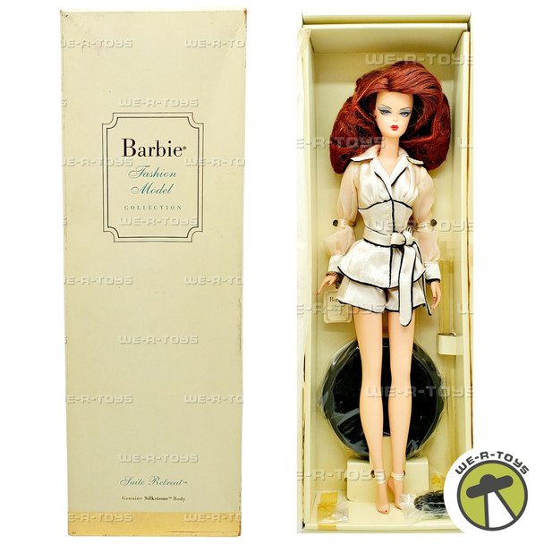 Barbie Fashion Model Collection Suite Retreat Doll Silkstone Mattel 2005 USED