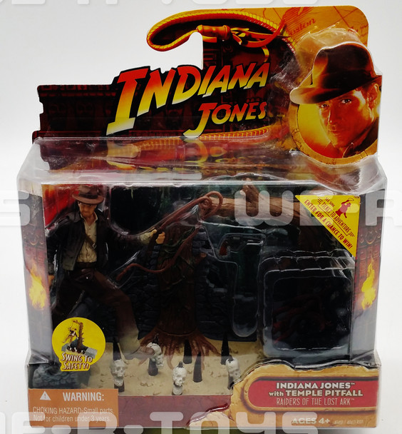 Indiana Jones Raiders of the Lost Ark Indiana Jones With Temple Pitfall NEW