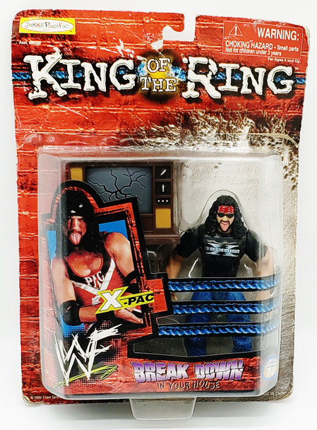 WWF King of the Ring X-Pac Action Figure Jakks Pacific 1999 #80582 NEW