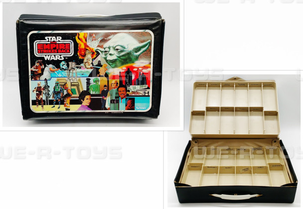 Star Wars The Empire Strikes Back Vintage Action Figure Case Kenner 1980 USED