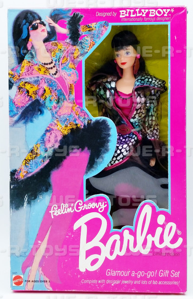 Feelin' Groovy Barbie Designed by Billy Boy 1986 Mattel 3421 NRFB 1