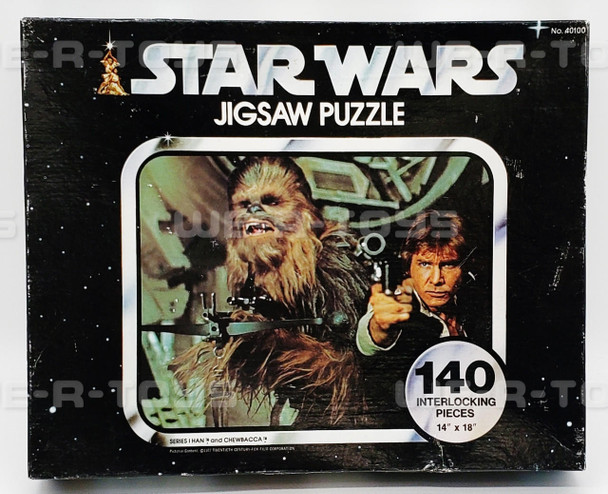 Star Wars Series I Han and Chewbacca Jigsaw Puzzle Kenner 1977 #40100 NEW