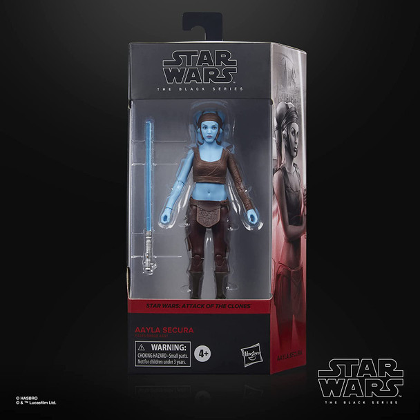 Star Wars The Black Series Aayla Secura 6" Action Figure AotC #03 Hasbro