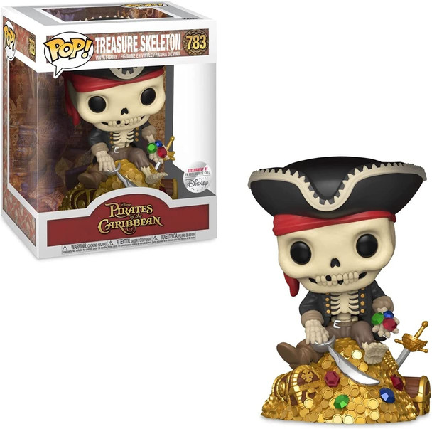 Funko Pop! Disney Pirates of the Caribbean #783 Treasure Skeleton Deluxe Pop