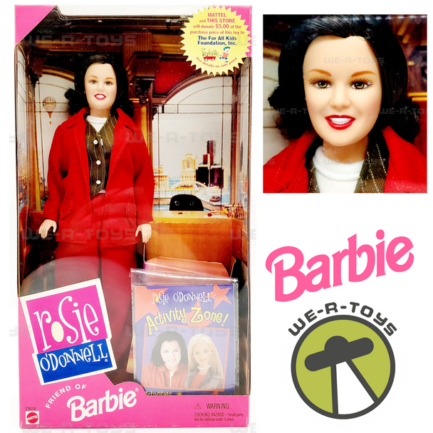 Rosie O'Donnell Friend of Barbie Doll 1999 Mattel 22016 NRFB