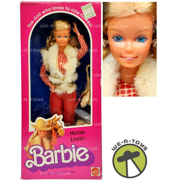 Horse Lovin' Barbie A Western Barbie Doll Mattel 1982 NRFB