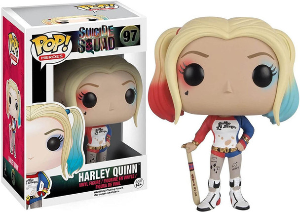 DC Funko Pop! Heroes 97 Suicide Squad Harley Quinn Vinyl Figure