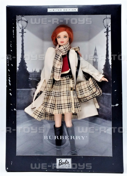 Barbie Burberry Barbie Doll 2000 Mattel Limited Edition 29421 USED