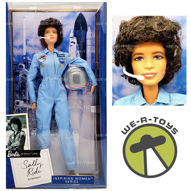 Sally Ride Astronaut Barbie Doll Inspiring Women Series 2019 Mattel FXD77