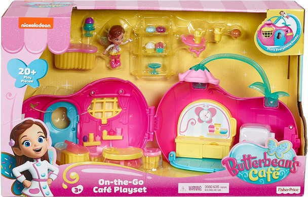 Fisher-Price Nickelodeon Butterbean's Cafe On-The-Go Cafe Playset