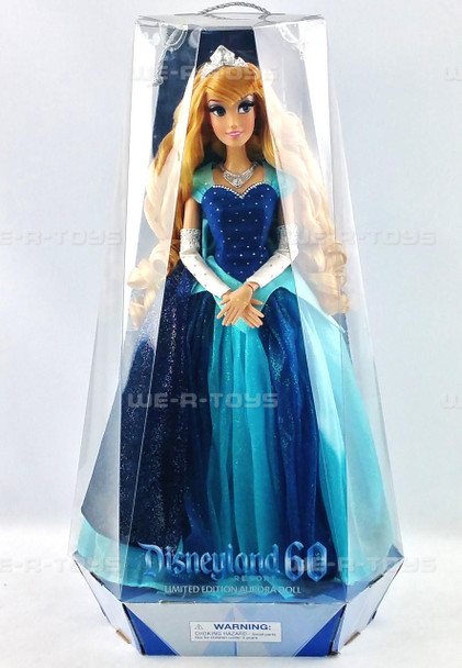 Disneyland Resort 60th Anniversary Aurora Doll Disney 2015 NEW