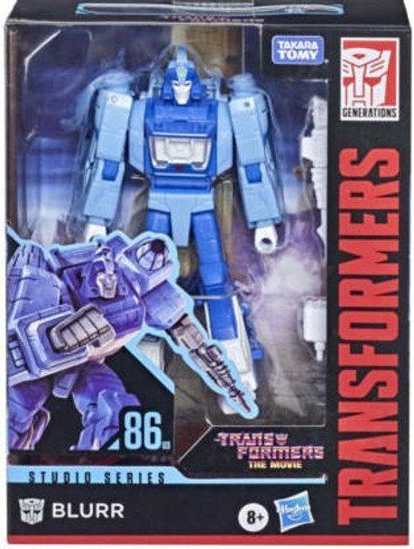 Transformers Studio Series 86-03 Deluxe Class Blurr Action Figure Movie Edition