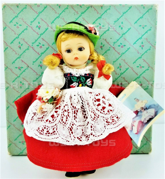 Madame Alexander 8" Swiss Doll Friends From Foreign Lands 1965-1972 #794 BK