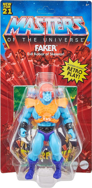 MOTU Masters of the Universe Origins Faker 5.5" Retro Action Figure 2021 Mattel GYY28