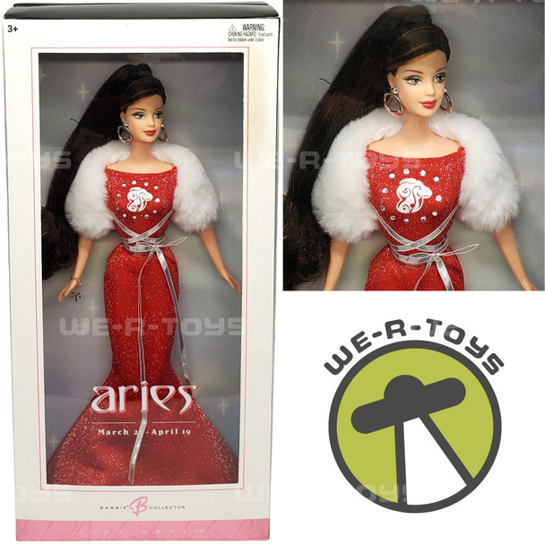 Aries Barbie Doll The Zodiac Collection Pink Label Mattel C6240