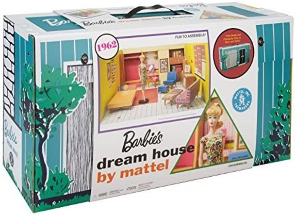 Barbie's Dream House by Mattel Vintage Reproduction of 1962 Playset 2017 FND44