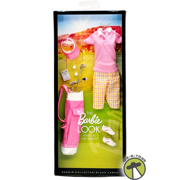 The Barbie Look Collection Pink on the Green Fashion Pack 2012 Mattel X9191