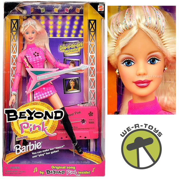 Beyond Pink Barbie Doll with Cassette 1998 Mattel 20017