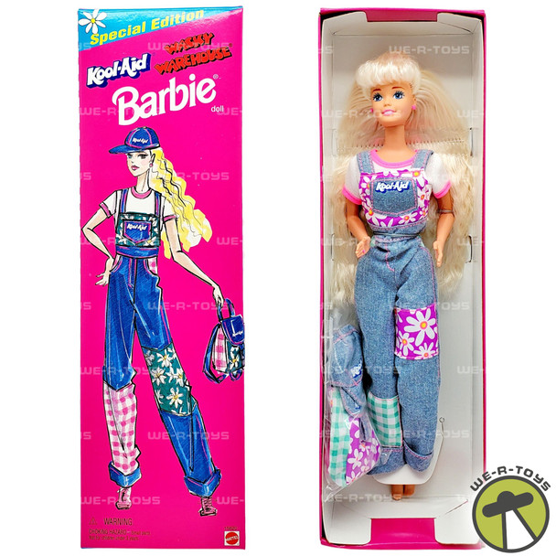 Barbie Kool-Aid Wacky Warehouse Barbie Doll Special Edition Doll 1995 Mattel