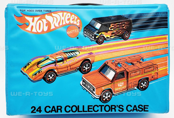 Hot Wheels 24 Car Collector's Case Mattel 1975 #8227 USED