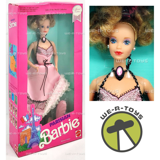 Parisian Barbie Dolls of The World Collection 1990 Mattel 9843