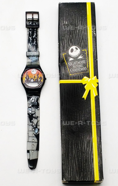 The Nightmare Before Christmas Halloween Town Wrist Watch NEW