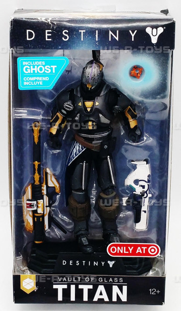 DESTINY Vault of Glass Titan Figure Amduat Ink Shader W/ Helm of Saint 2017 NEW
