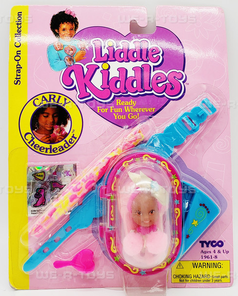 Liddle Kiddle Carly Cheerleader African American Doll Tyco #19618 NEW