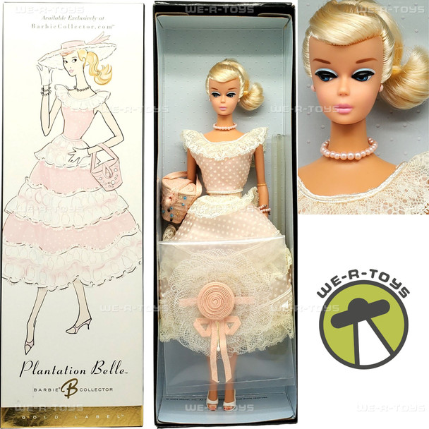 Barbie Collector Plantation Belle Barbie Doll Gold Label 2004 Mattel C3828