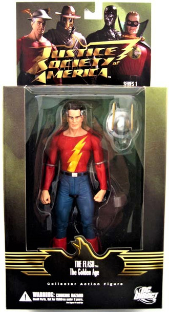 DC Direct Justice Society of America Series 1 Golden Age The Flash Action Figure