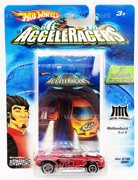 Hot Wheels AcceleRacers Hollowback Car Mattel 2004 #G8097 NEW