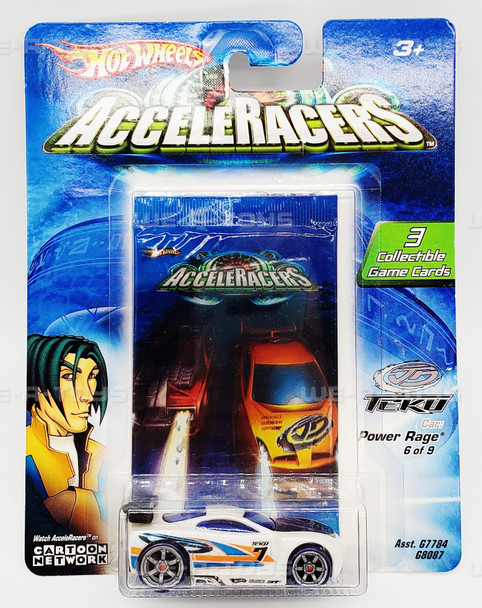 Hot Wheels AcceleRacers Power Rage Car Mattel 2004 #G8087 NEW