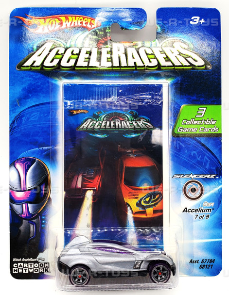 Hot Wheels AcceleRacers Accelium Car Mattel 2004 #G8121 NEW