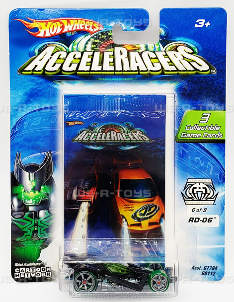 Hot Wheels AcceleRacers RD-06 Car Mattel 2004 #G8112 NEW